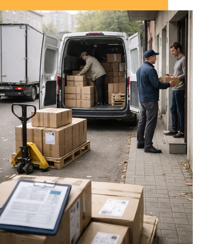 Доставка грузов от двери до двери с таможней от 45509 руб.