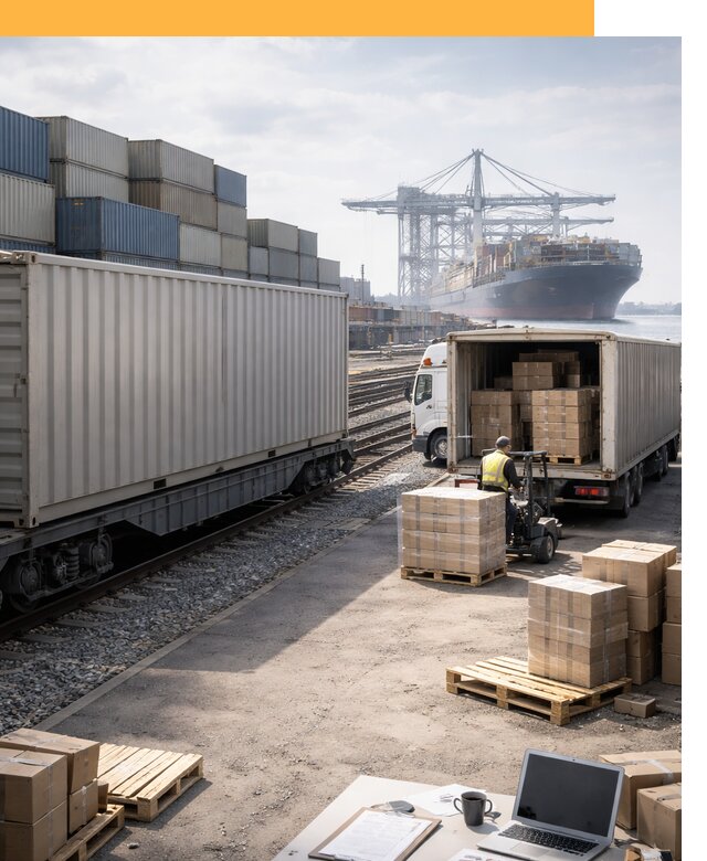 Мультимодальные перевозки грузов по миру от 45509 руб