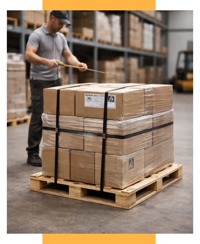 Упаковка и паллетирование грузов от 3540 р. | СетСервис-Рбц