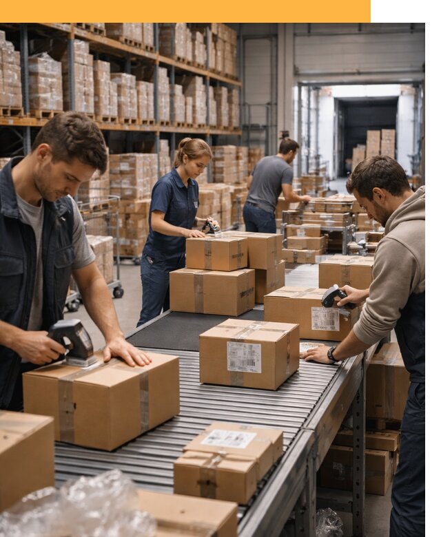 Доставка товаров для маркетплейсов от двери до склада от 7585