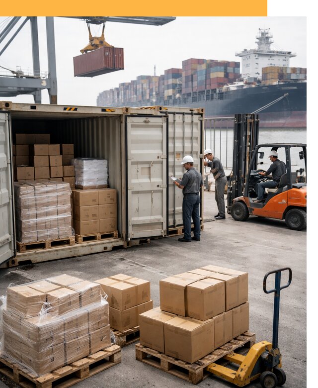 Контейнерные перевозки из Китая под ключ от 121356 руб/контейнер