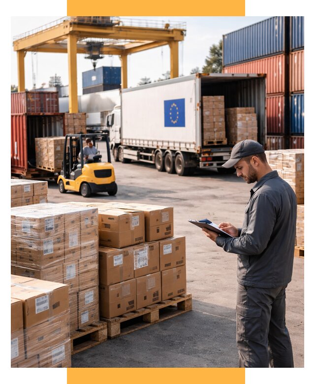 Доставка грузов из Европы от 12136 р., логистика СетСервис-Рбц