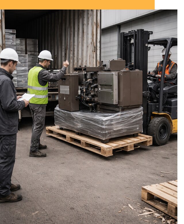 Доставка промышленного оборудования из Европы от 45509