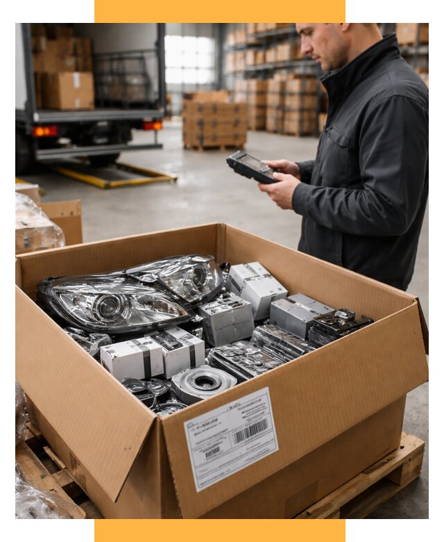 Доставка автозапчастей из Европы под ключ от 12641 р. | СетСервис-Рбц