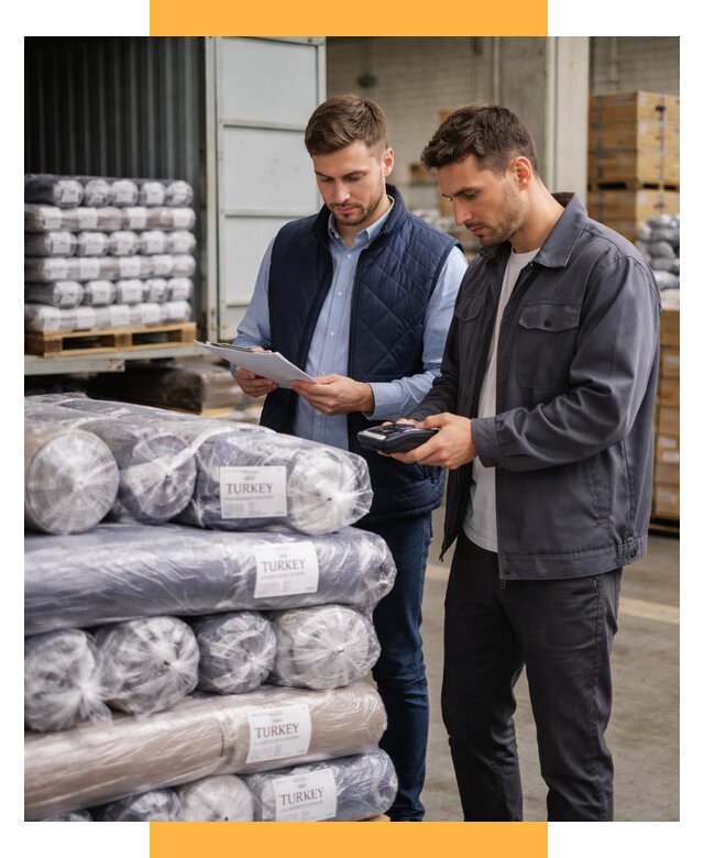 Доставка текстиля из Турции от 45509 р. под ключ, СетСервис-Рбц