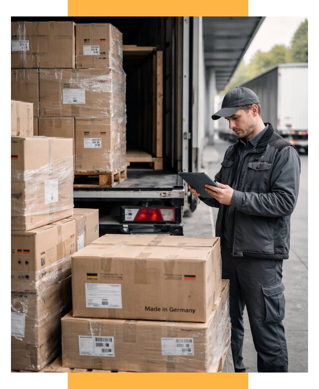 Доставка грузов из Германии от 45509 р. быстро - СетСервис-Рбц