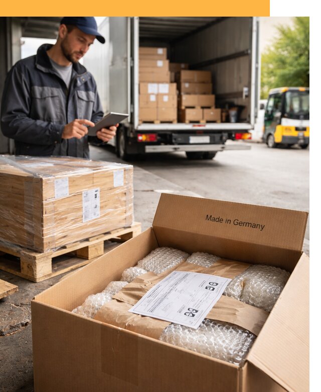 Доставка грузов из Германии от 45509 руб с таможенным оформлением