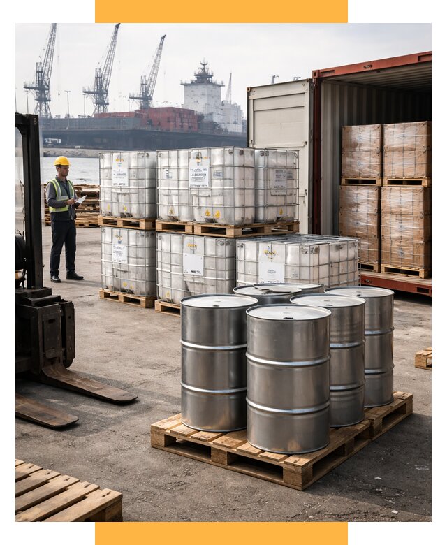 Доставка химического сырья из Индии от 252825 р. | СетСервис-Рбц