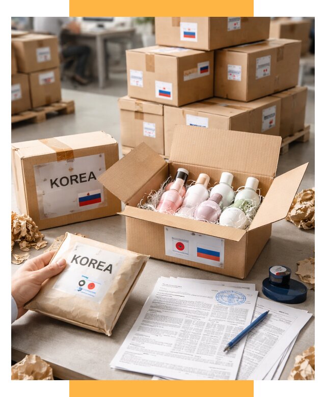 Доставка косметики из Кореи от 8596 р. под ключ | СетСервис-Рбц