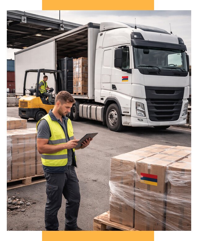 Автоперевозки из Армении от 96074 р. — услуги СетСервис-Рбц