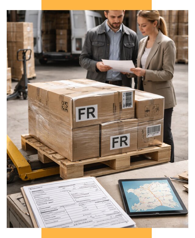 Доставка грузов в Францию от 25283 р., логистика СетСервис-Рбц