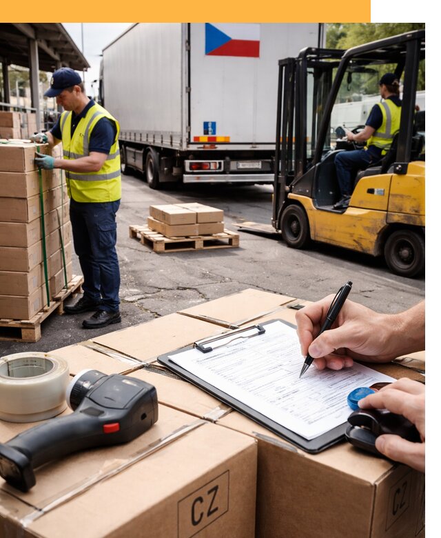 Доставка грузов в Чехию от 35396 руб, международные перевозки