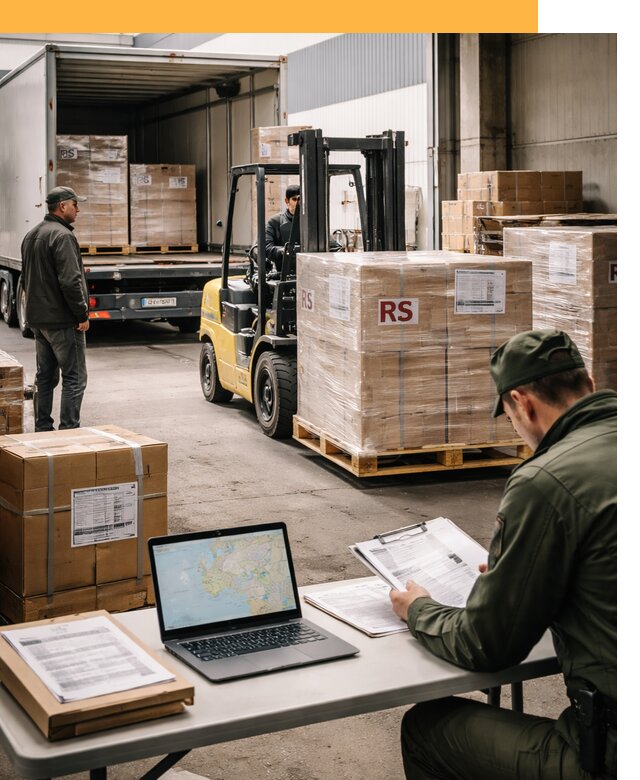 Доставка грузов в Сербию от 45509 руб, международные перевозки