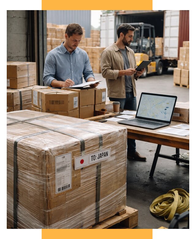 Доставка грузов в Японию от 25283 р., логистика СетСервис-Рбц