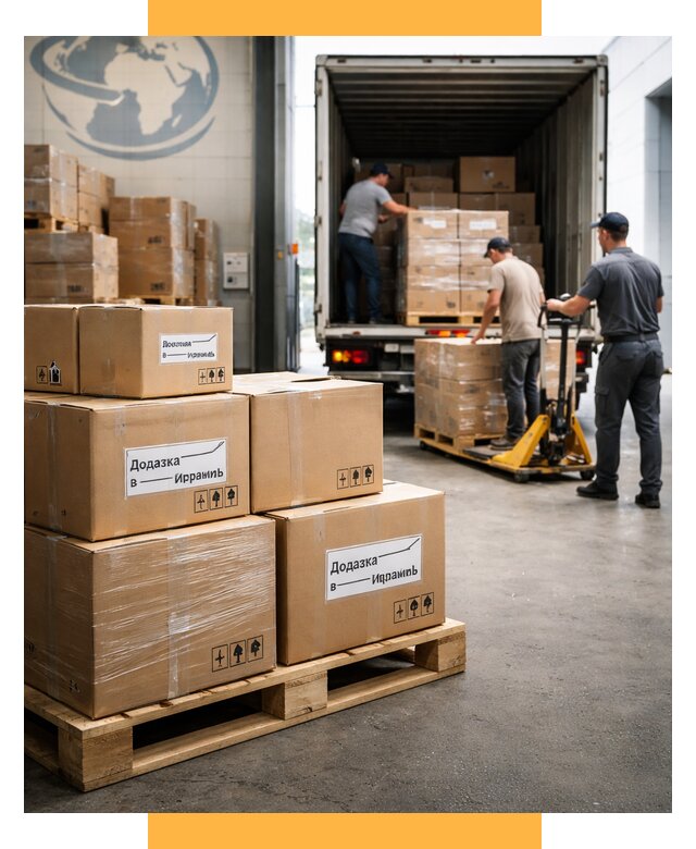 Доставка грузов в Израиль и экспорт от 45509 р. СетСервис-Рбц