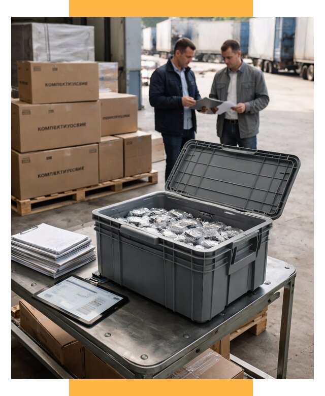 Перевозка комплектующих из Китая от 6573 р. | СетСервис-Рбц