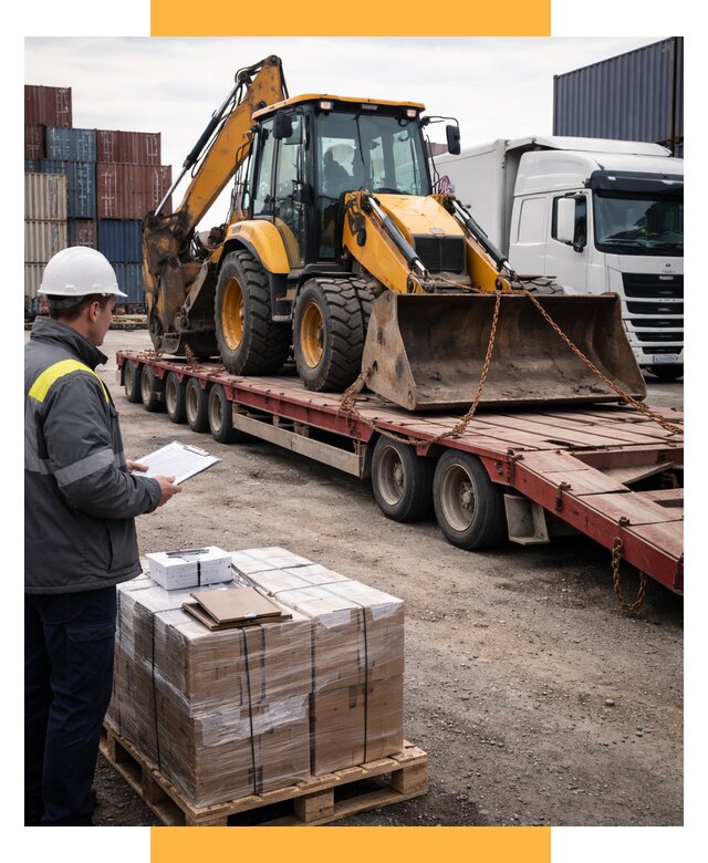 Международная перевозка спецтехники от 45509 р., СетСервис-Рбц