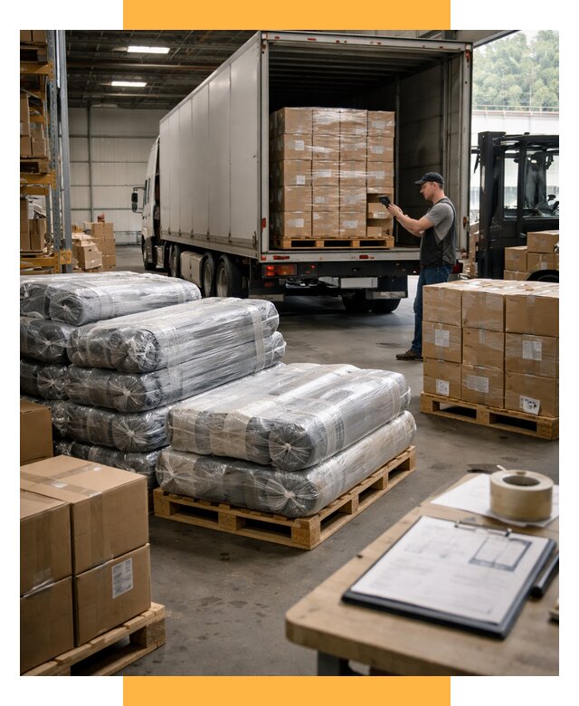 Международная перевозка текстиля под ключ от 15170 р. | СетСервис-Рбц