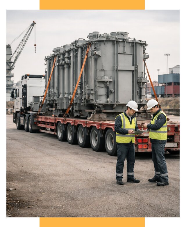 Перевозка негабаритных грузов под ключ от 121356 р., СетСервис-Рбц