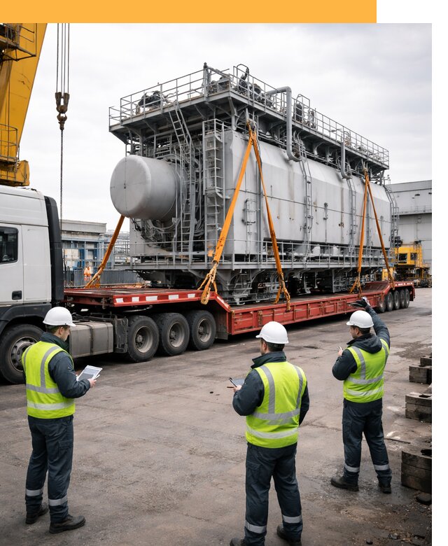 Перевозка негабаритных грузов по миру от 121356 руб