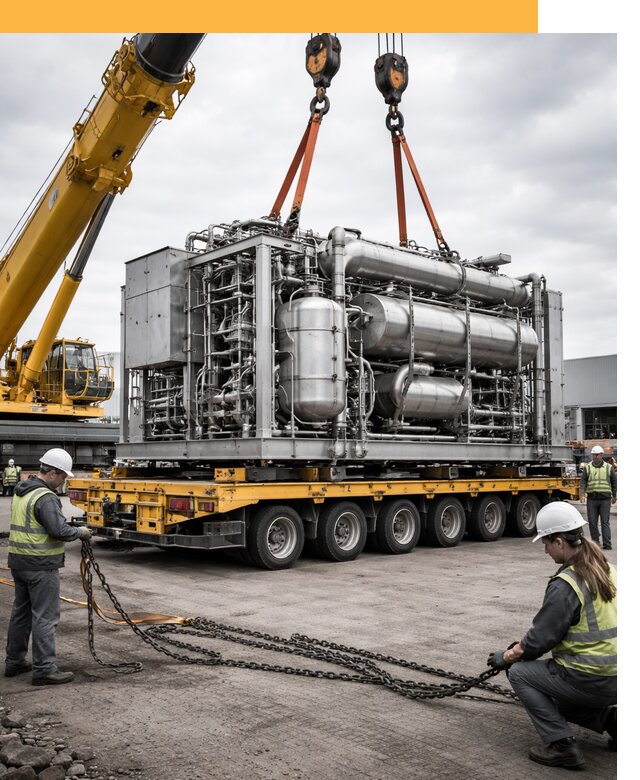 Перевозка тяжеловесных грузов по миру от 151695 руб