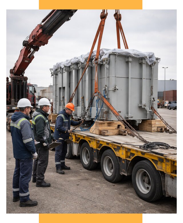 Перевозка проектных грузов под ключ от 35396 р., СетСервис-Рбц