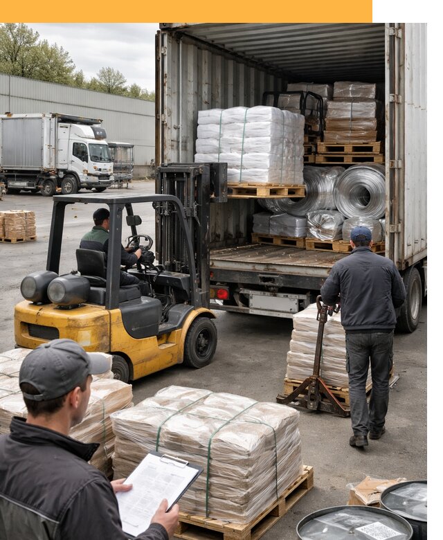 Международная перевозка сырья для производства от 6573 руб