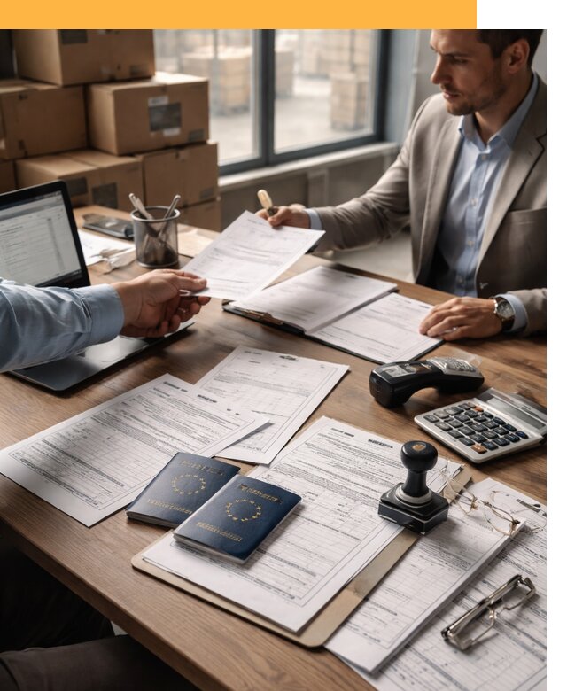 Таможенное оформление грузов из Европы от 8596 руб