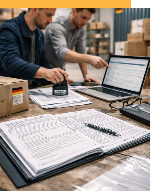 Таможенное оформление грузов из Германии от 9102 руб.