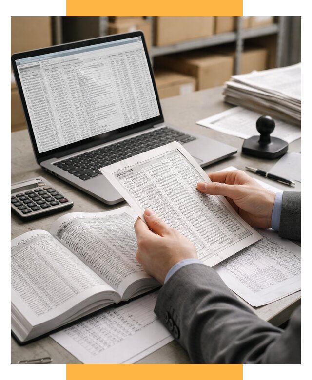 Подбор и проверка кода ТН ВЭД от 2528 р. - СетСервис-Рбц