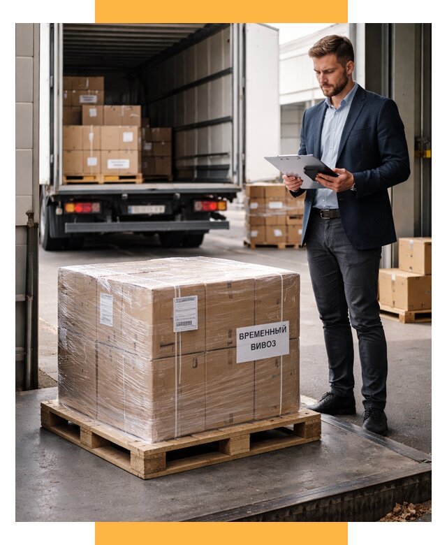 Временный вывоз товаров под ключ от 8090 р. | СетСервис-Рбц