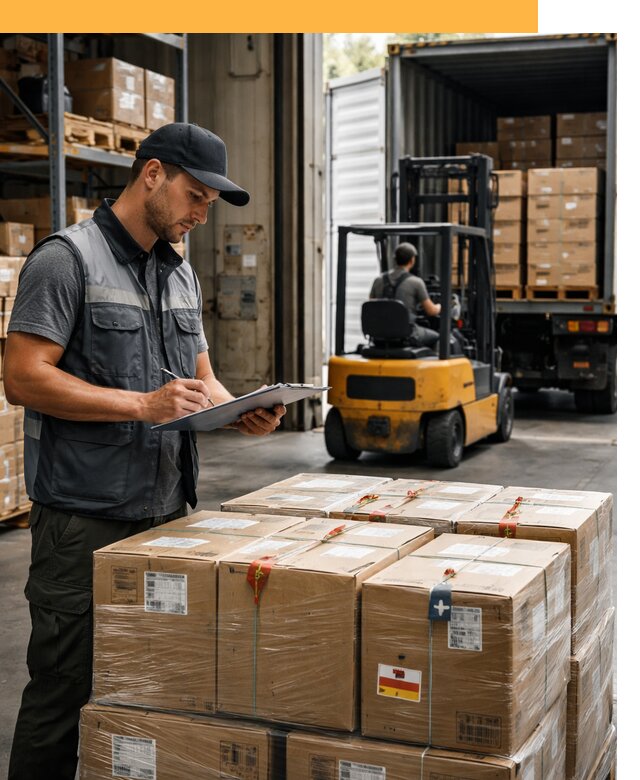 Реэкспорт товаров с таможенным оформлением и доставкой от 12136