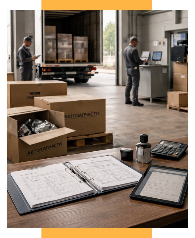 Таможенное оформление автозапчастей под ключ от 8596 р., СетСервис-Рбц