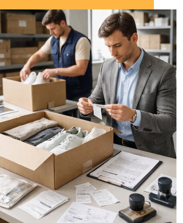 Таможенное оформление одежды и обуви по выгодной цене от 6573 руб