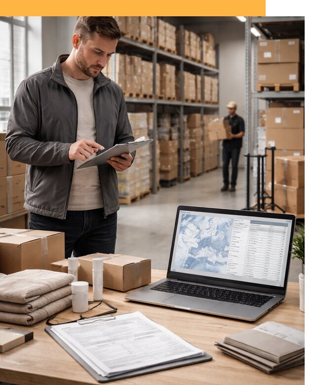 Закупка товаров в Европе под ключ: доставка, таможня от 7585 руб