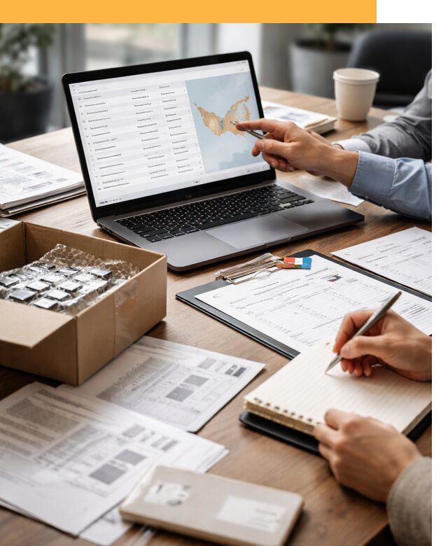 Поиск надежного поставщика в ОАЭ от 12136 рублей